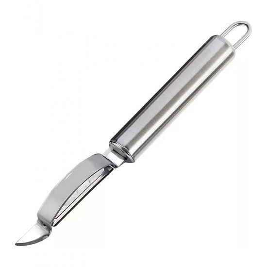 Descascador de Frutas e Legumes 20cm Vertical Inox Mimo Style
